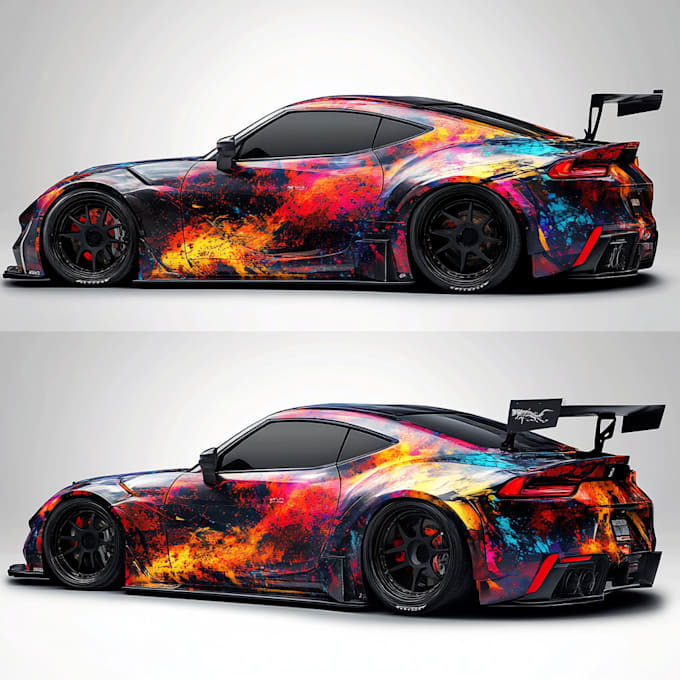 make creative truck wrap design