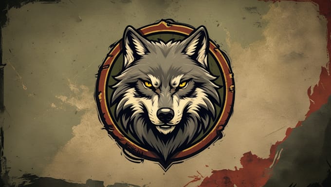 do outstanding wild wolf logo with free vector file