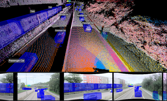 be a specialist in point cloud segmentation and bounding box annotation for ai