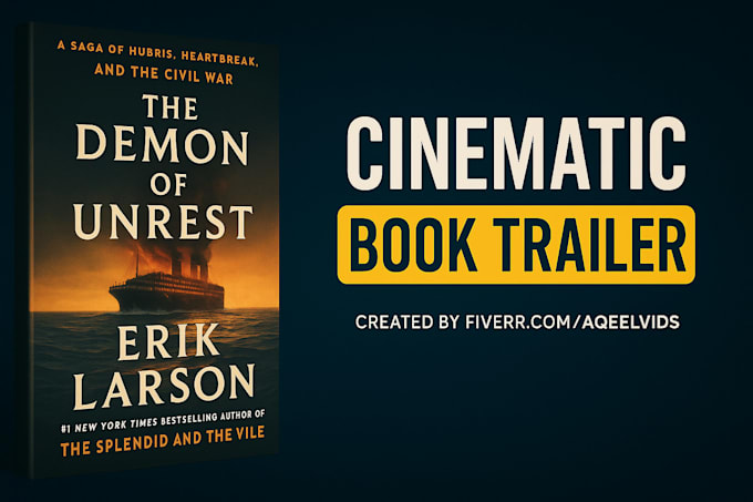 create a cinematic book trailer