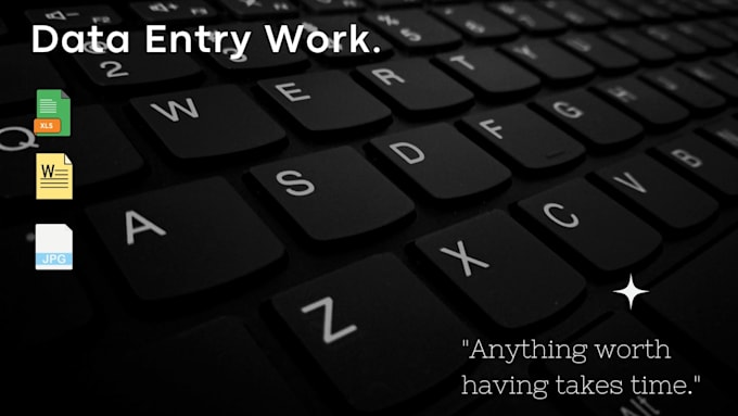 do data entry, copy paste, excel data entry in 24 hours
