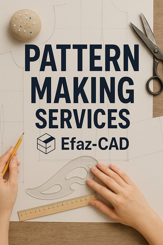 Do pattern and grading for you by Efaz_cad | Fiverr