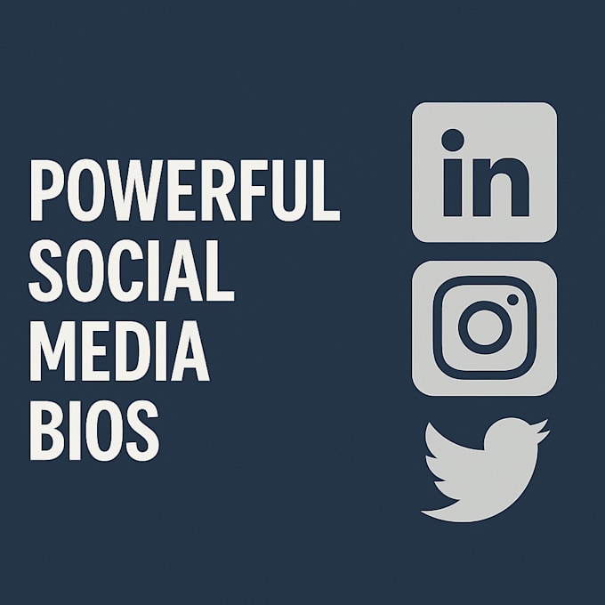 write a powerful professional bio for linkedin, instagram or twitter