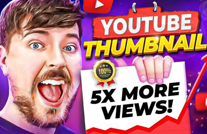 Design eye catching custom thumbnail by Rishan39 | Fiverr