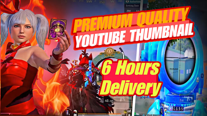 design attractive youtube thumbnail