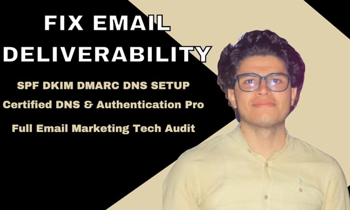 setup spf, dkim, and dmarc to improve your email deliverability