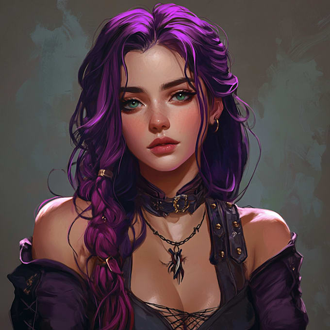 make character illustrations for your fantasy card game