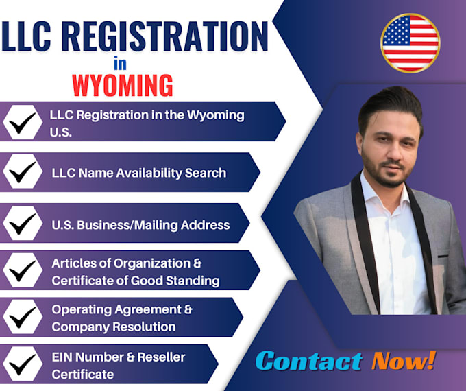 register llc company in USA and apply ein number