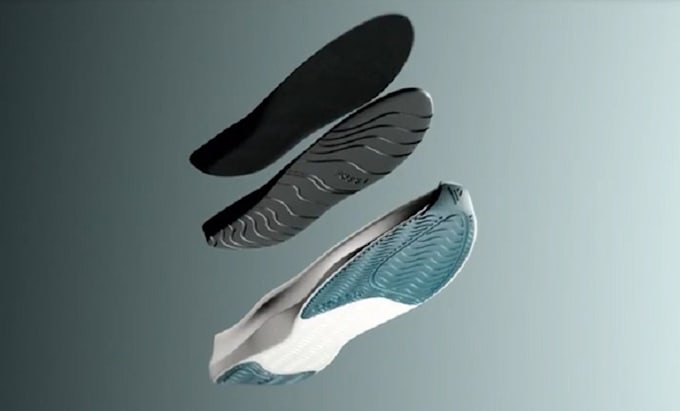 Shoes Simulation Animation 3d cgi, simulation d'eau 3d, animation de chaussure 3d ...
