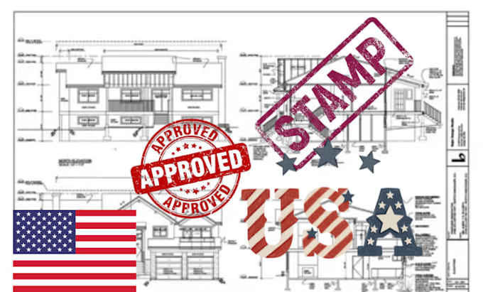 Do building permit drawings with architectural stamp by Hamiltonpar ...