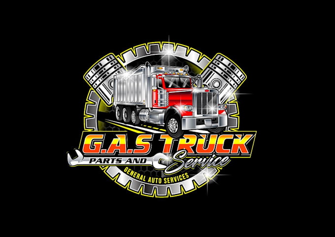 create high quality and beautiful auto service logo design