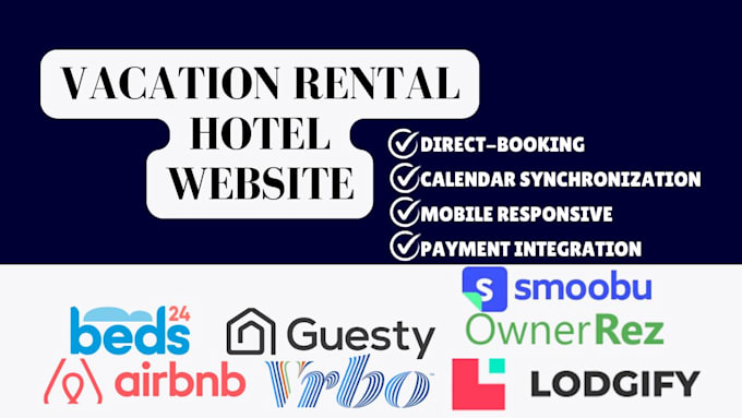 vacation rental website direct hotel bookings website short term rentals website