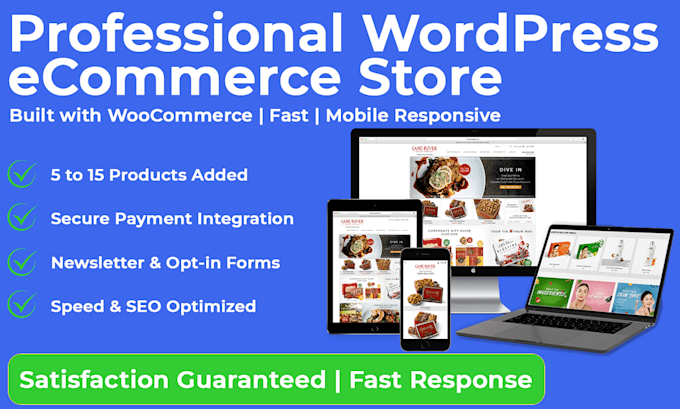 create a modern wordpress ecommerce store with woocommerce