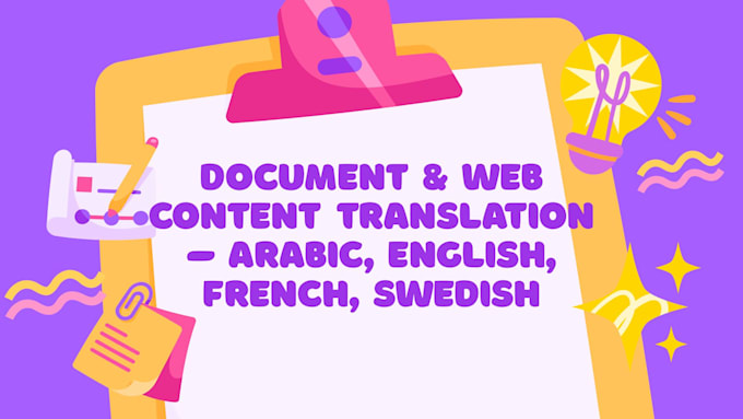 translate any document or web content in multiple languages