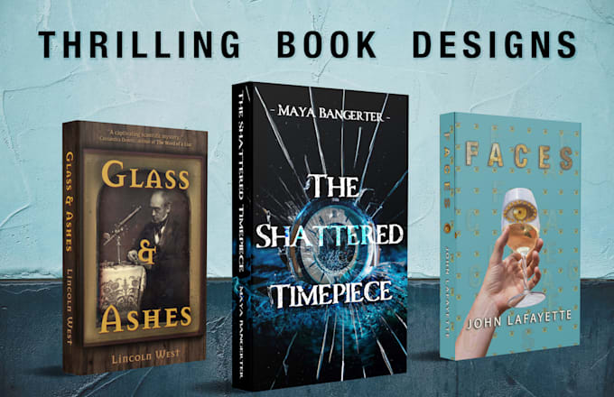 design thrilling book covers