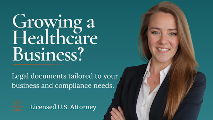 draft hipaa legal documents as a licensed attorney