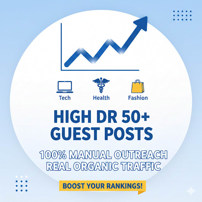 build high dr50 plus backlinks