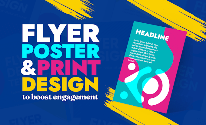 design print ready flyers and posters for your business