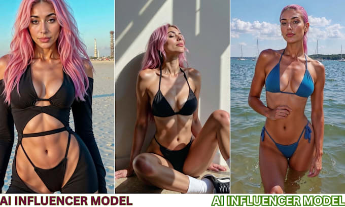 realistic ai influencer model promotion ai onlyfans fanvue ai instagram ai girl