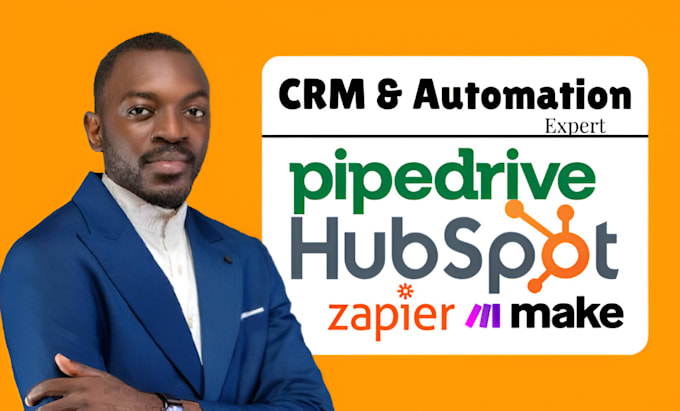 Setup pipedrive crm, hubspot crm, automation workflow as crm expert ...