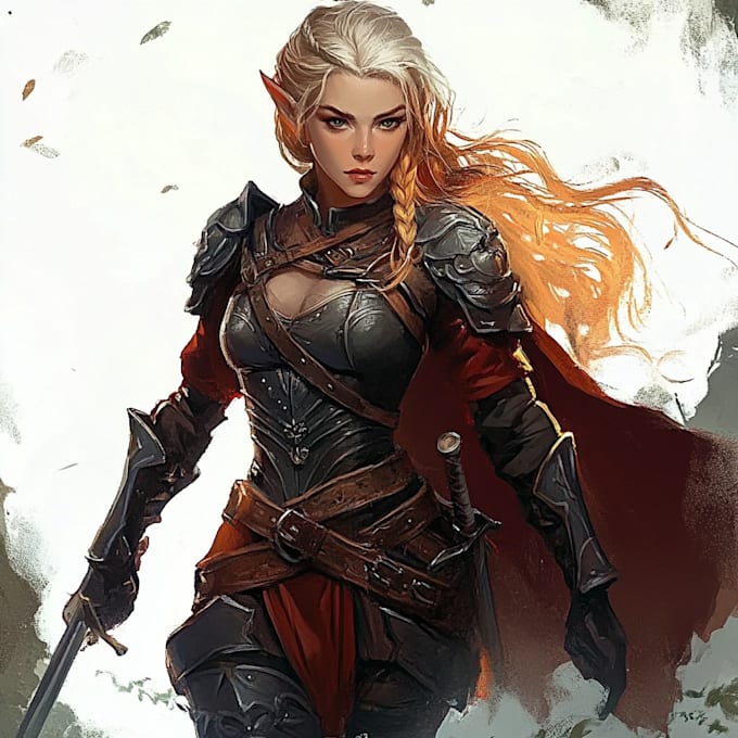 create high quality dnd character art