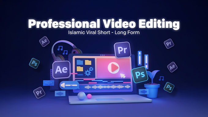 edit viral islamic shorts for youtube, tiktok, and instagram reels