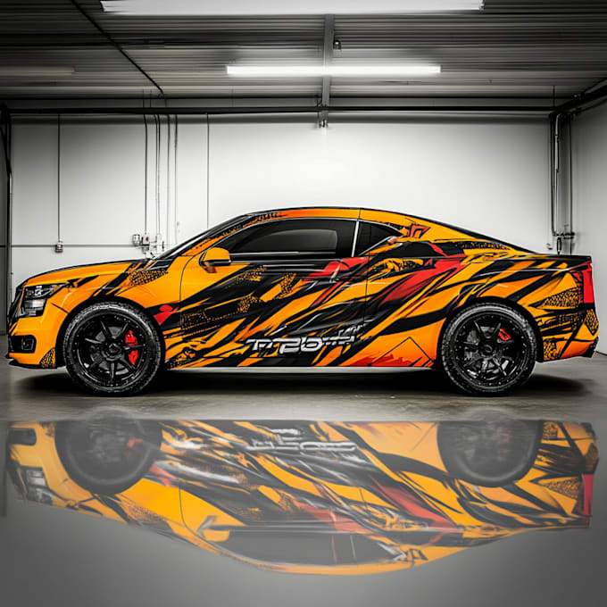 make eye catching your car and vehicle wrap design