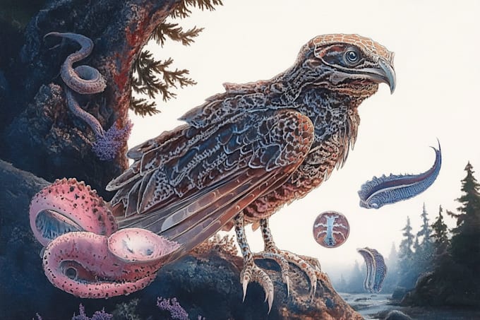 draw a scientific illustration