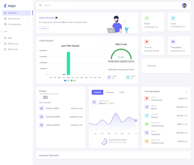 create a secure online credit sales platform