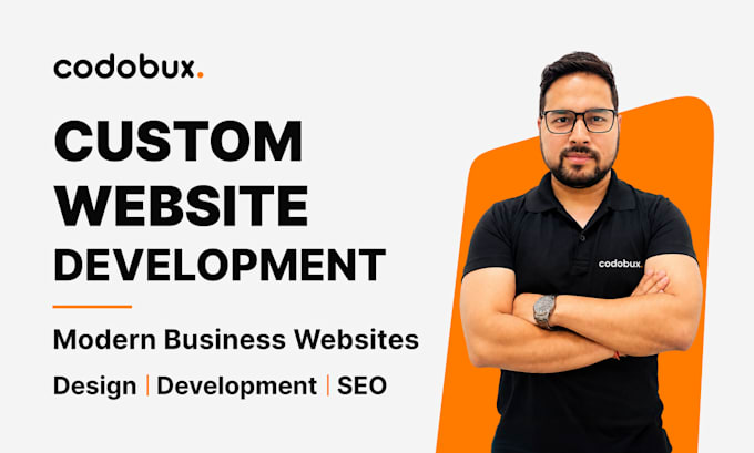 do custom website development full stack website front end web developer