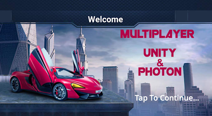 make multiplayer game in unity and photon