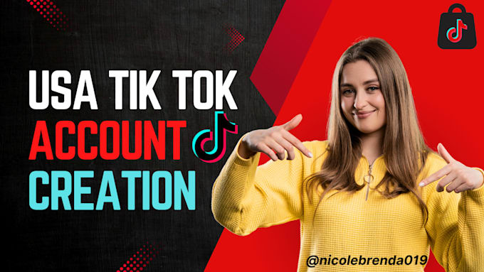 setup usa tiktok account, create usa tiktok shop, uk tiktok for your business
