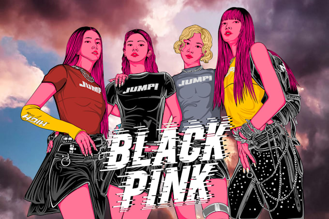 make retro pop art illustrations that pop