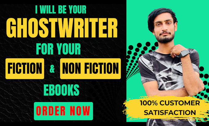 ghost write 30,000 words ebook as ghost book writer