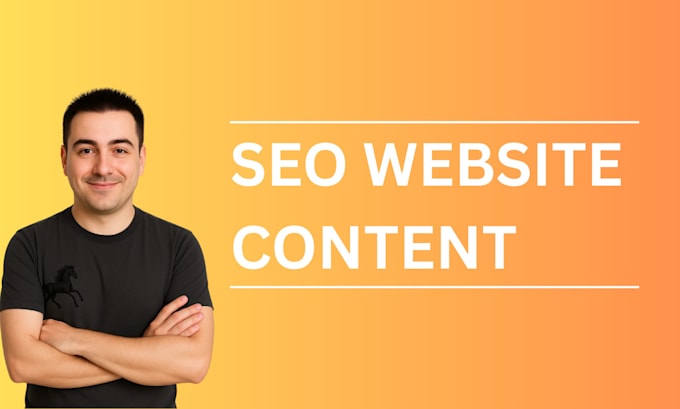write SEO optimized content for your website