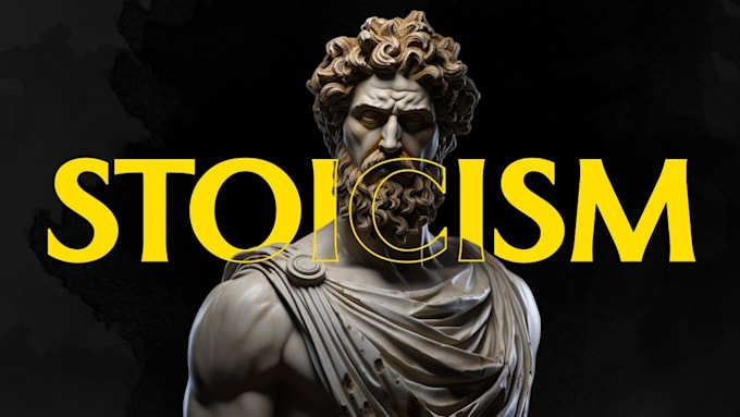 create faceless stoic or stoicism videos for youtube