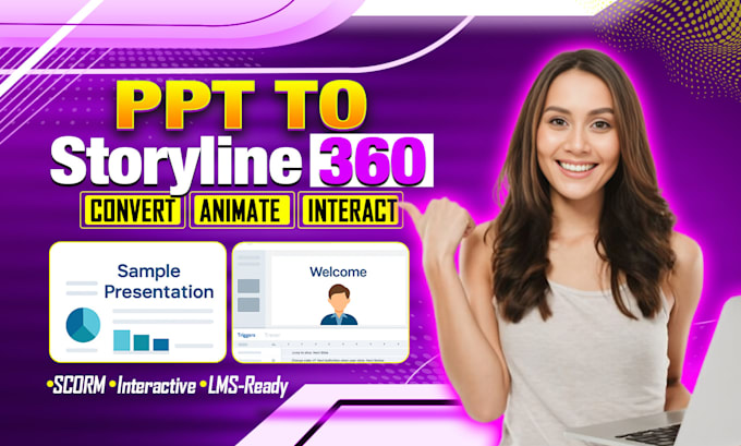 convert PPT to articulate storyline or rise elearning modules