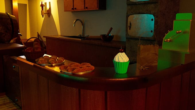 create 3d props for character designs