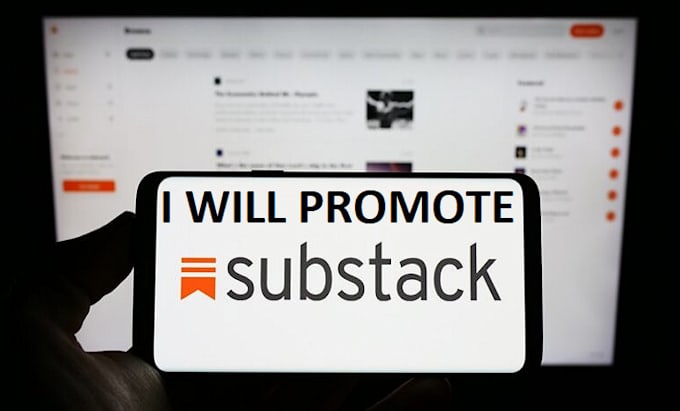 do organic substack promotion, substack newsletter, substack page link promotion