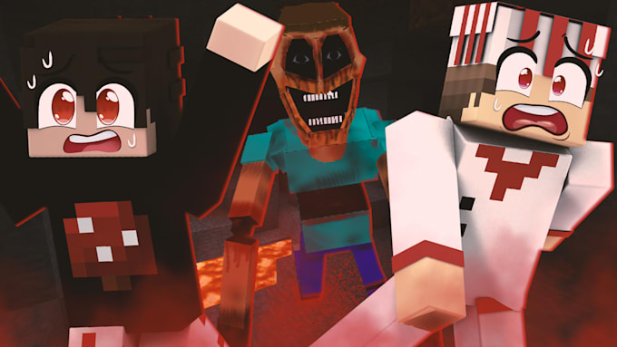make high quality minecraft thumbnail