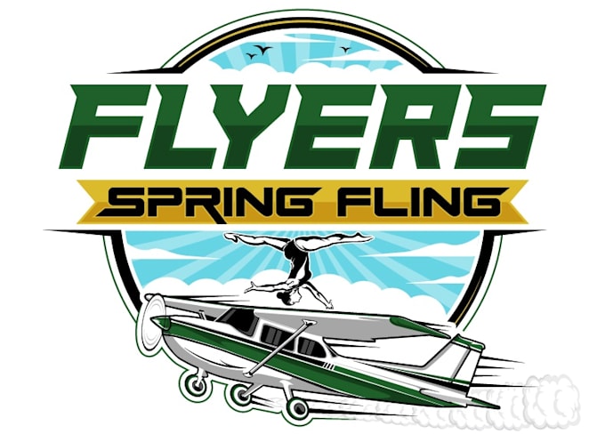 design awesome airplane logo with free vector files