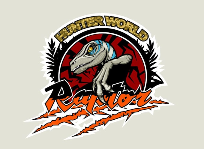create high quality raptor logo design