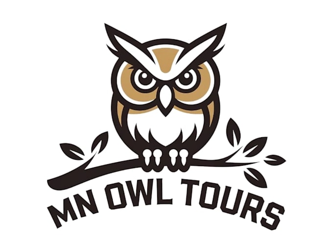 design a high quality owl logo