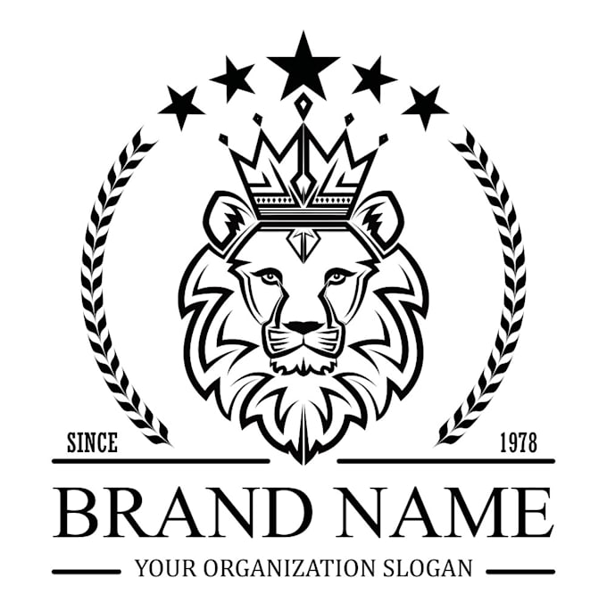 make awesome lion logo with my own creative thinking