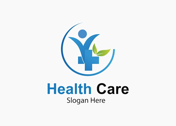 create modern update natural health logo design