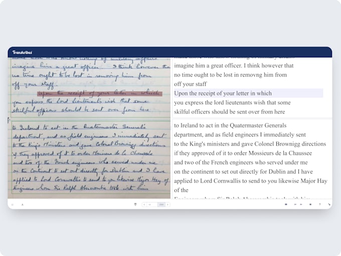 type handwritten notes and pdfs into word document