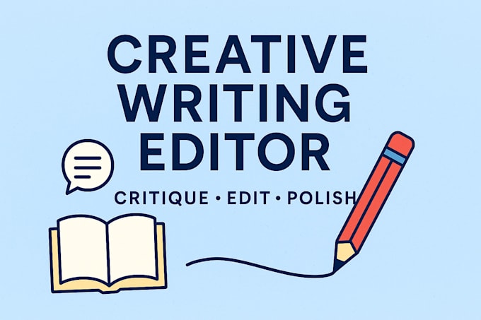 professionally critique,edit, and polish your creative writing