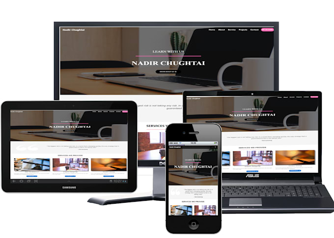 Design and develop a responsive and modern website by Creovixstudio1 ...