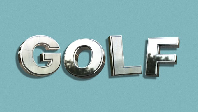 Create custom chrome typography for you by Steffen_wagner | Fiverr