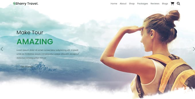 make a professional website according to your needs